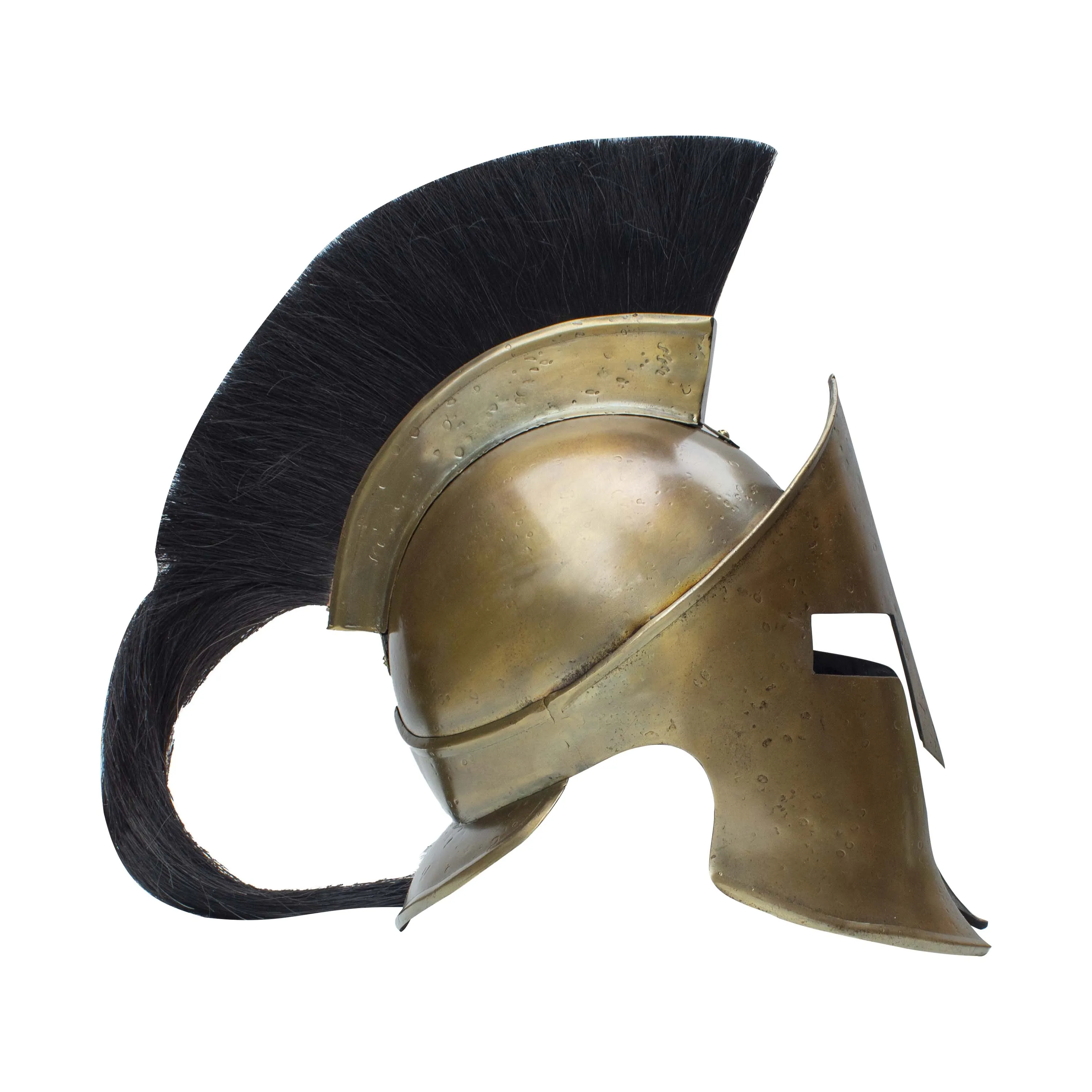 Steel Medieval War Ancient Vintage Designer King Leonidas 300 Spartan Greek Medieval Wearable Helmet SAI-3690