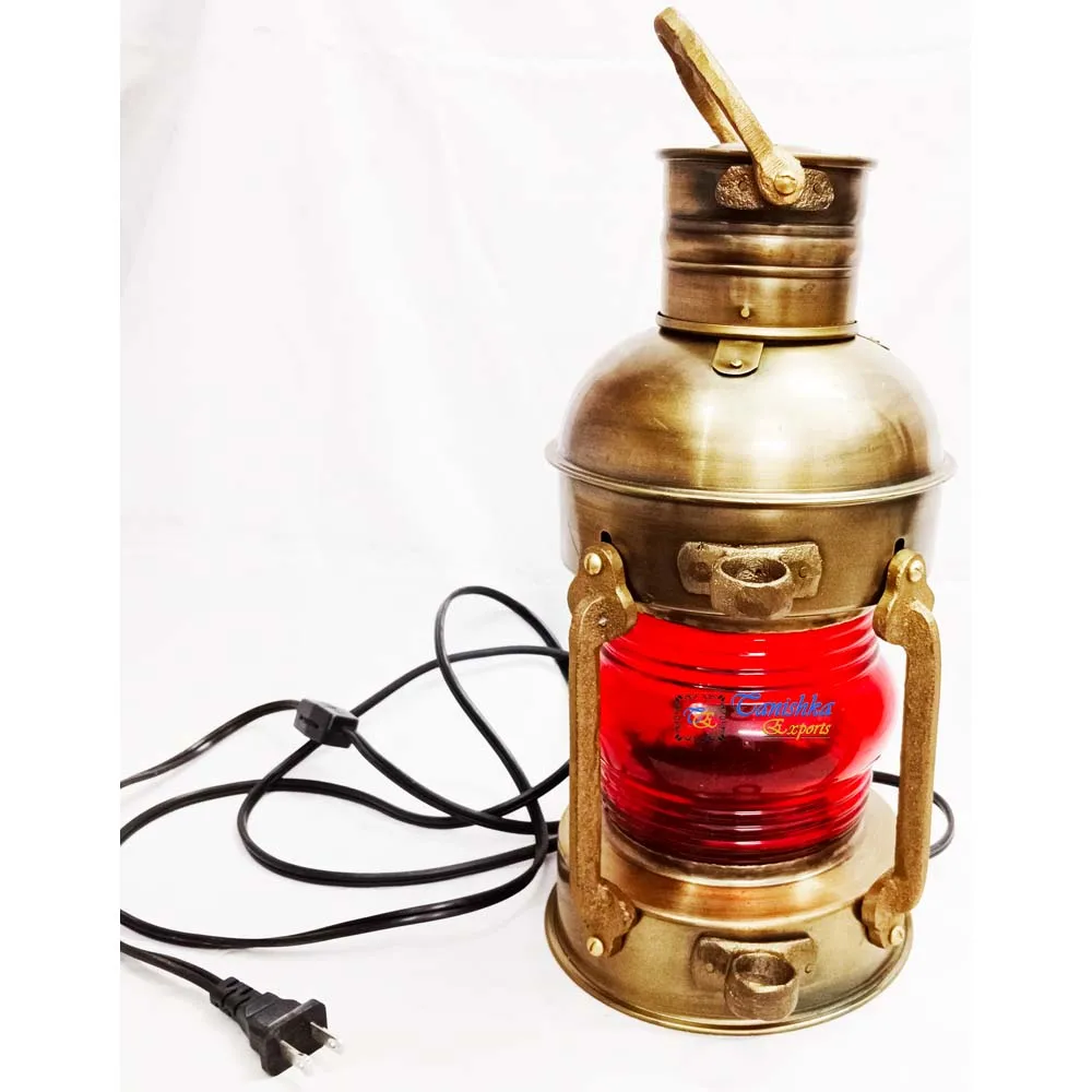 Морской латунный подвесной фонарь домашний декор масляная лампа морской корабль