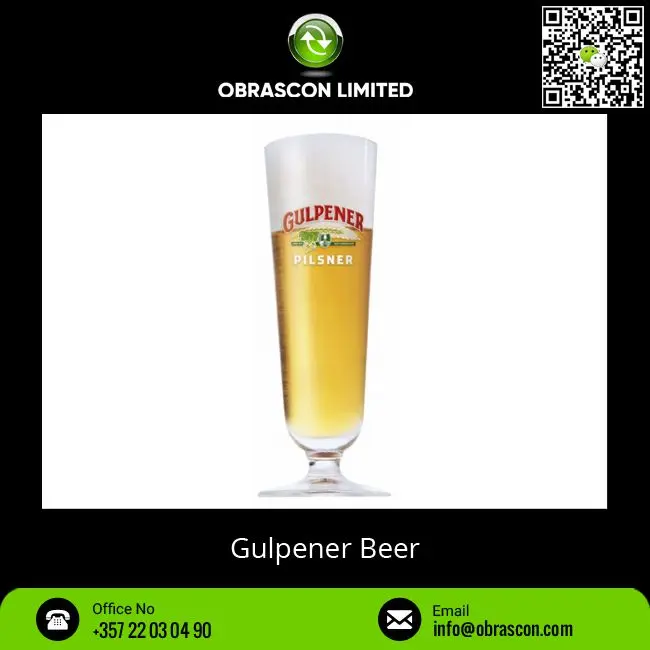 100% Quality Taste Tinned Packaged Gulpener Beer with 5% Alcohol