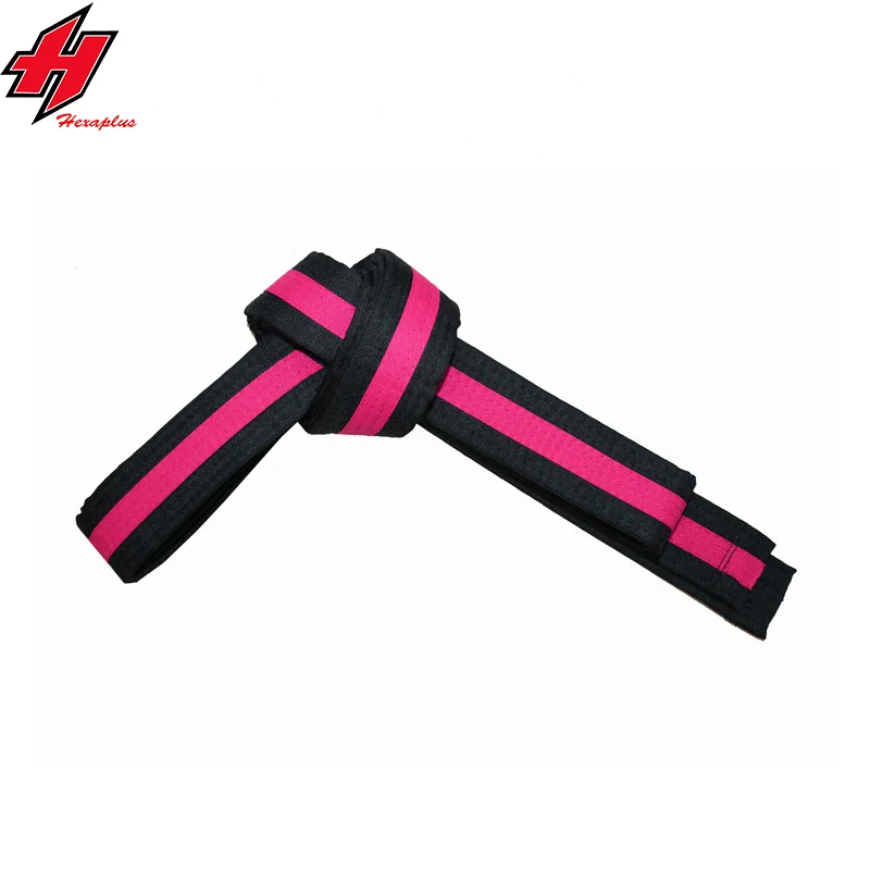 bjj beltHot Sale Manufacturers Taekwondo Training Equipment Cheap Custom Martial Arts belt Karate Taekwondo Belt Colors Supplier