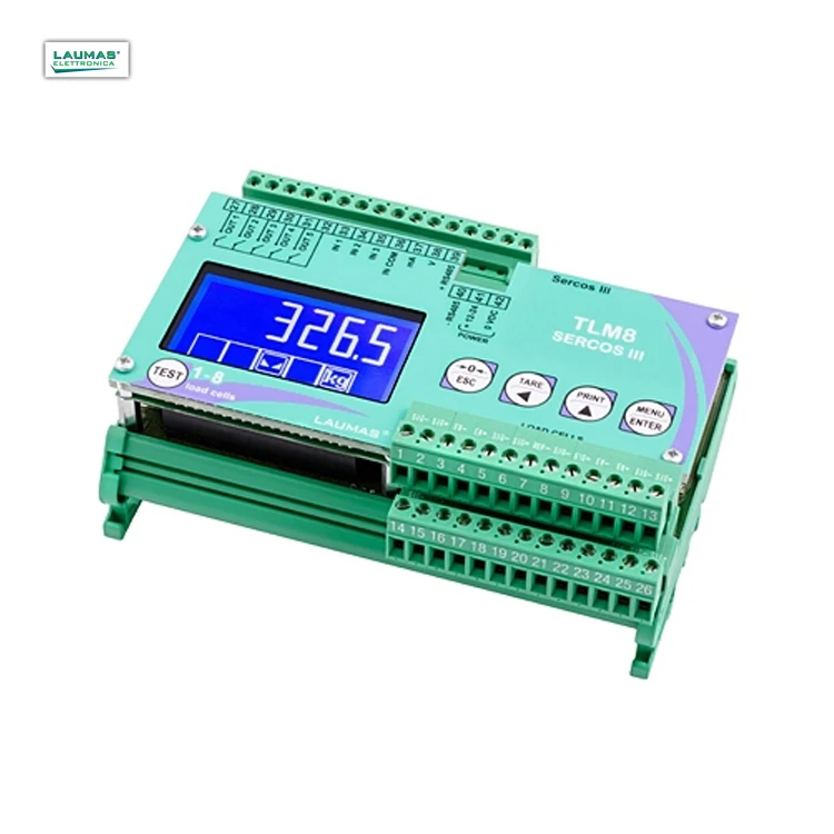 TLM8 SERCOS III Extractable Screw Terminal Boards Digital-Analog Weight Transmitter