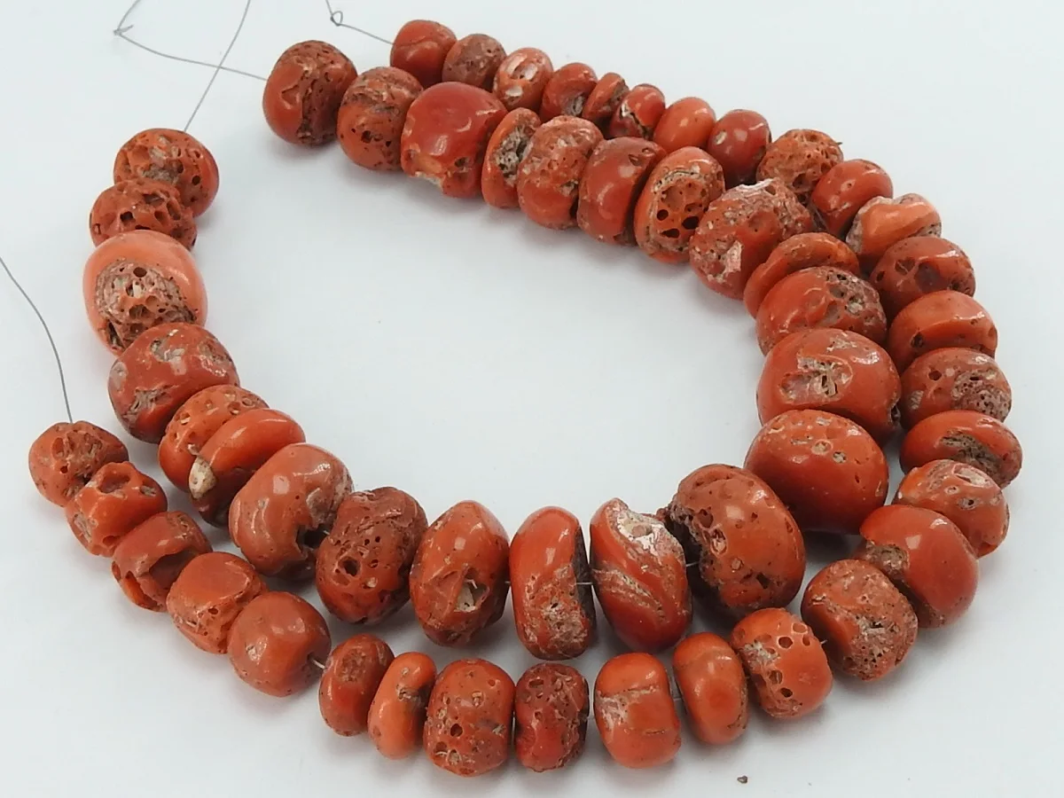 Red Italian Coral Smooth Roundel Beads, Handmade Roundel Beads,coral Necklace Wholesale Price New Arrival Strand Natural 8 Inch