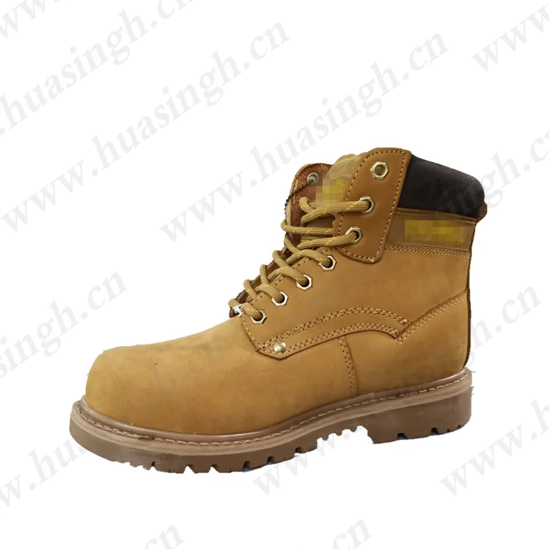 XC, nubuck polo style honey color ankle boots goodyear welt work boots for men and women HSB229