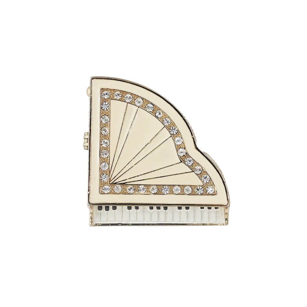 Chinese products wholesale exquisite metal piano trinket box