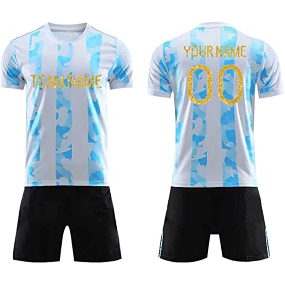 2021 High Quality Sportswear Away Cheap Uniform Soccer Jersey Football Jersey Soccer Wear Uniforms Custom Football Jerseys
