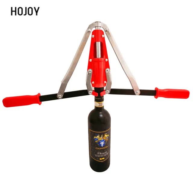 
Metal And Plastic Double Lever Wine Corker Hand Corking Machine For Wine Making 