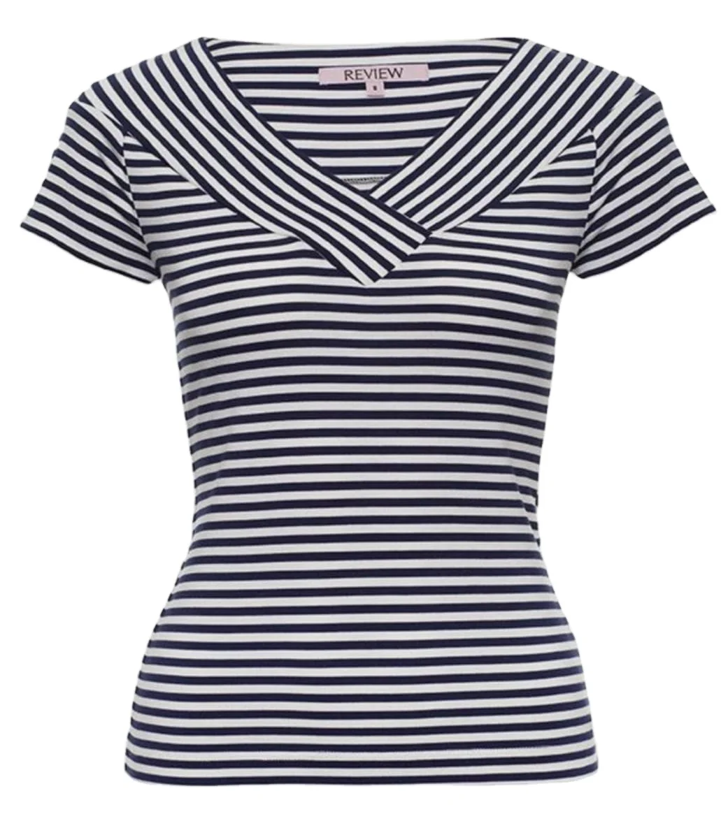 Women Slim Fit Stripes Design Fashion Custom Long Sleeve T Shirts OEM Wholesale 100% Cotton collection from Bangladesh