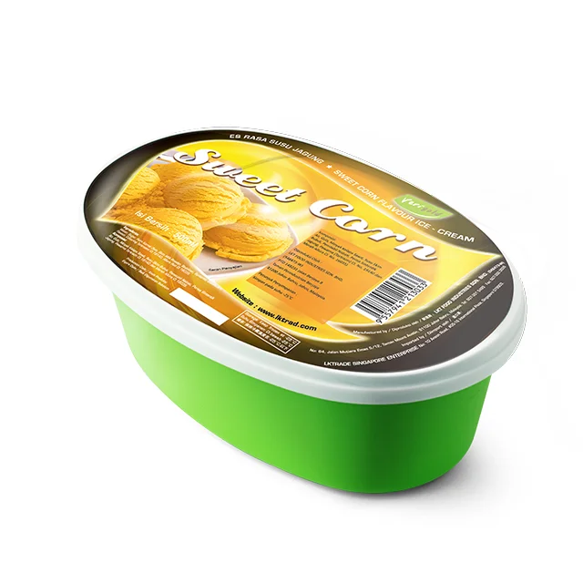 
Instant Custom variety of fruit flavors Ice Cream Tub - Chocolate 0.5L From Malaysia 