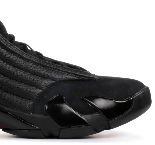 AJ 14 Retro Basketball Shoes Mens Size 13 M Black Red Last Shot Bred