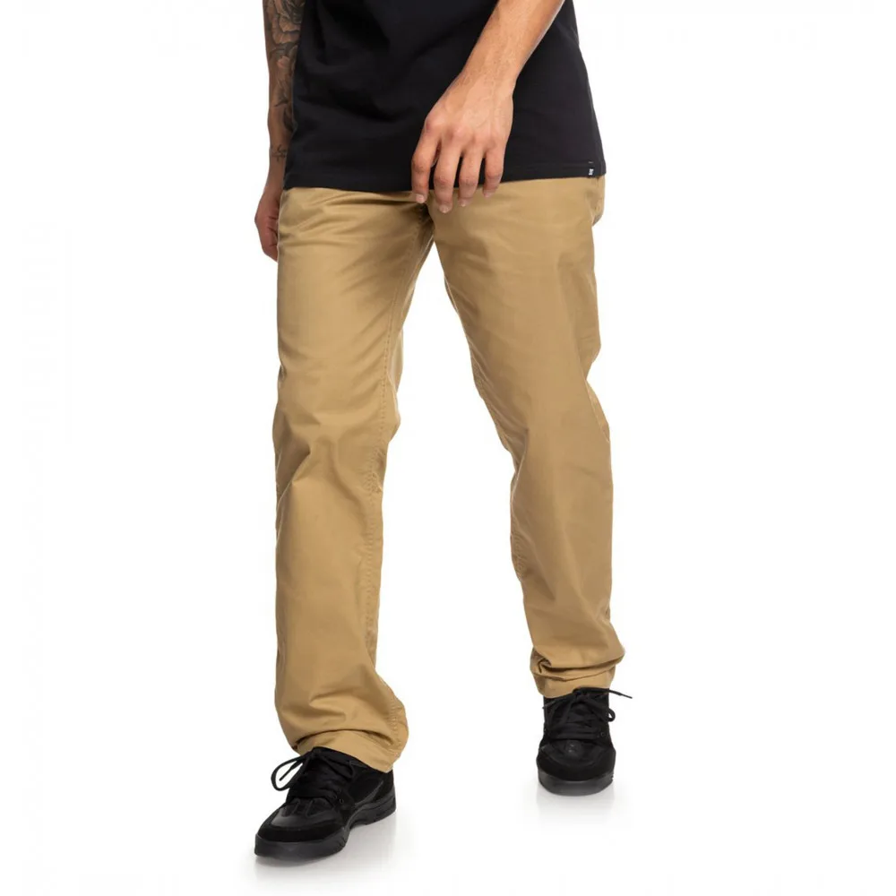CUSTOM MADE 2021 spandex Cotton None Stretch 100% Cotton Men Chino Pants Slim Fit Casual Brown 100% Cotton  Plain Khaki PANTS
