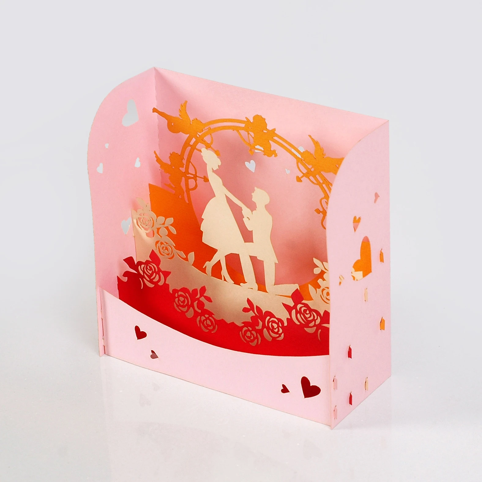  Высококачественный Романтический вьетнамский завод поздравительная открытка на заказ с надписью Love сообщений