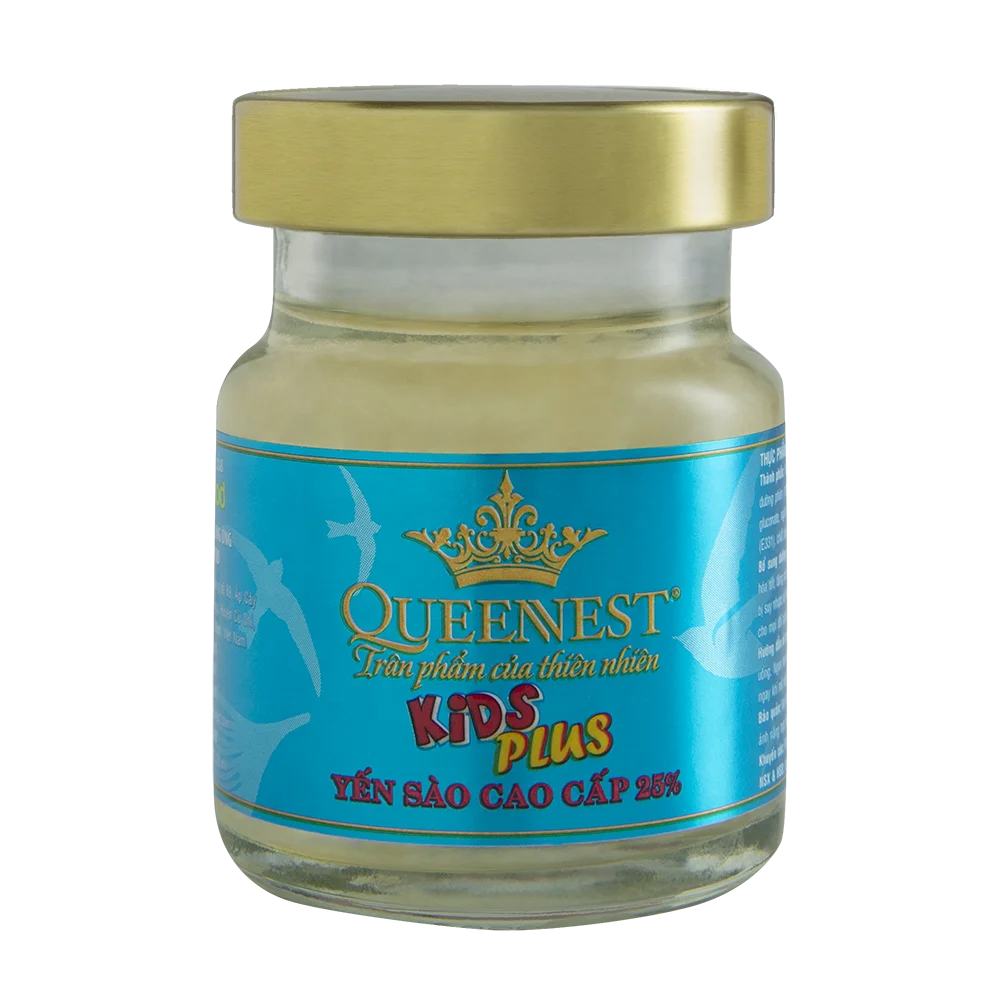 QUEENNEST Premium Птичье гнездо Дети плюс 25% (банка 70 мл) из Вьетнама