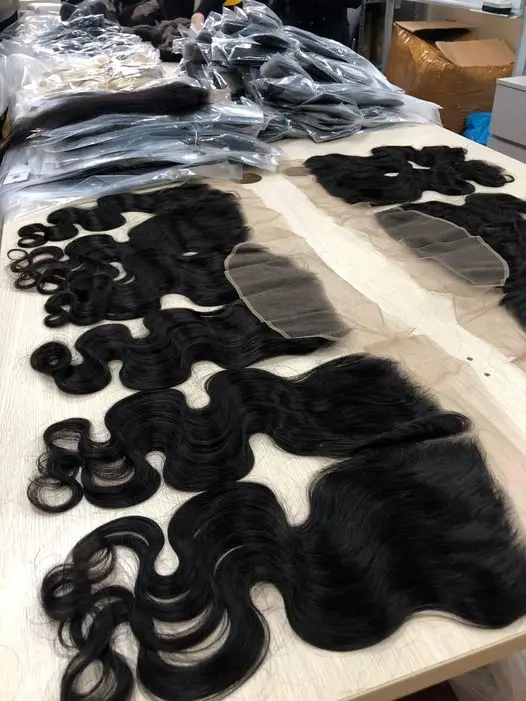 Peruvian On Hand Textures Weave Weft Double Drawn Manufacturer WHolesale Price List Vietnamese High Quality Wig Hair
