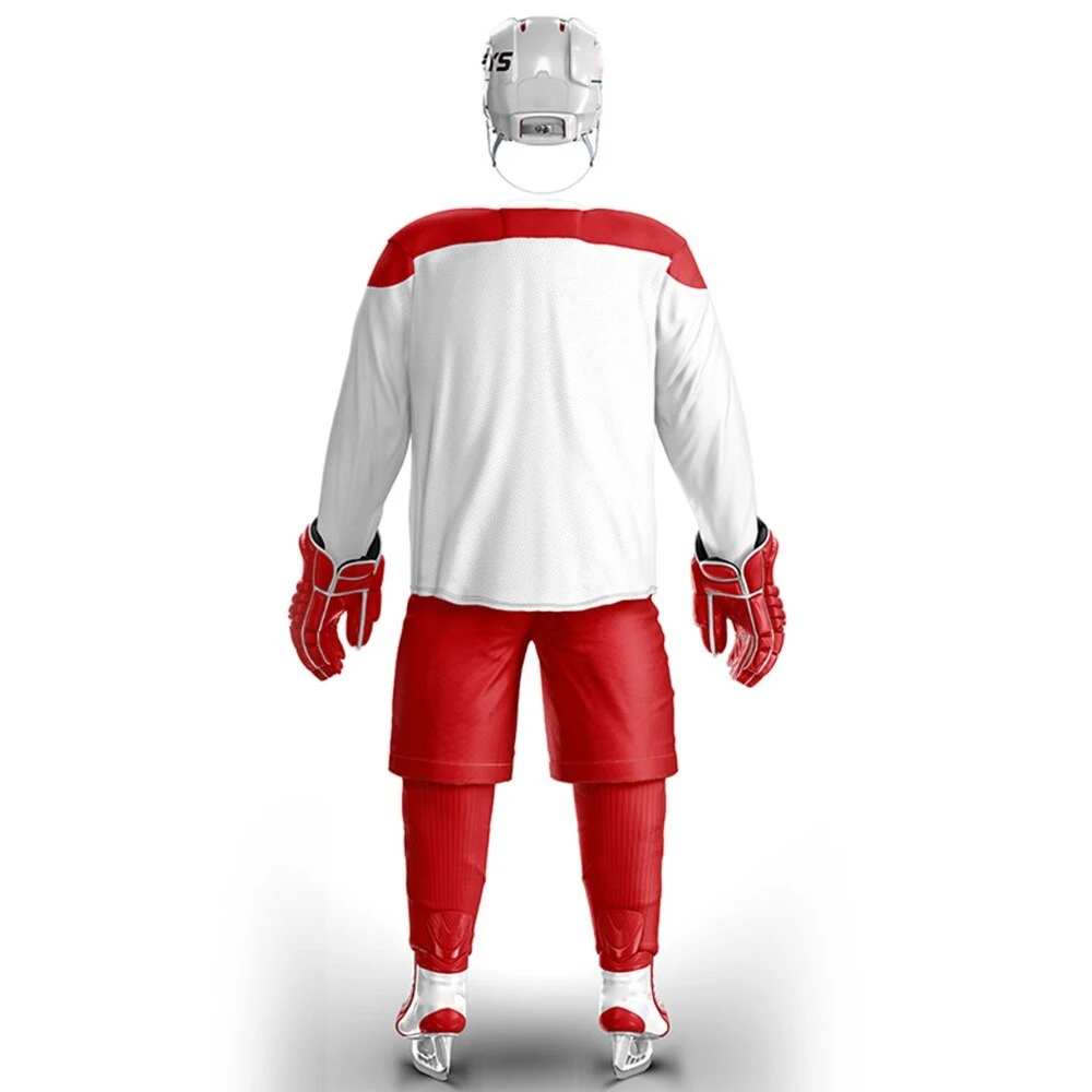 Custom made ice hockey uniform/hockey jersey and pants in cheap price