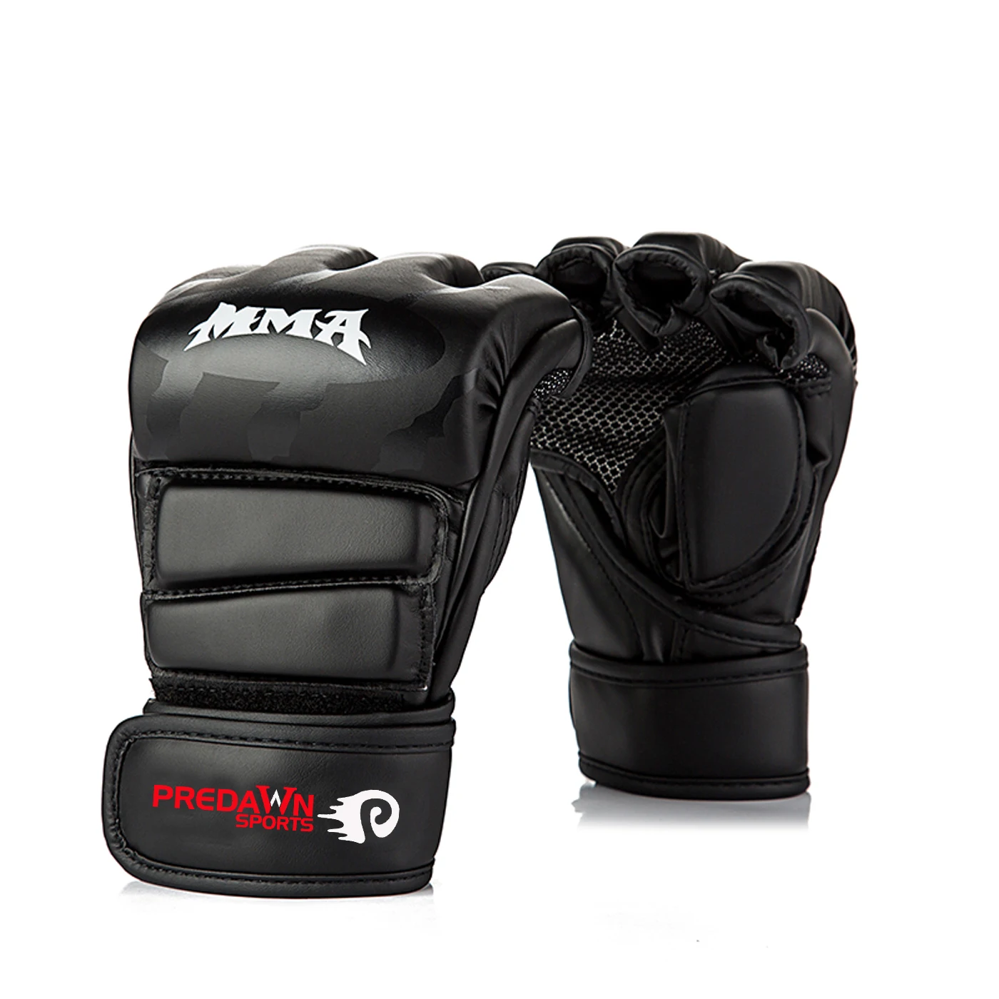 Best Customised 8oz Synthetic Leather MMA Training Gloves with Punching Features OEM ODM Sparring Matt for Kickboxing Adults