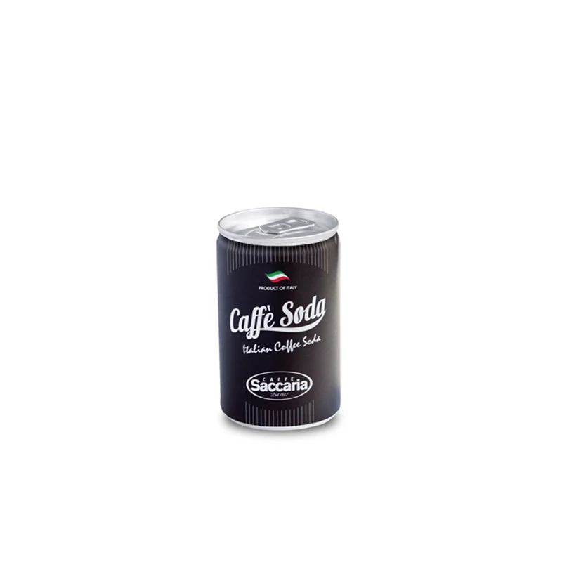 
Top Quality Italian Coffee Soda Saccaria carbonated soft drink Can 150ml 