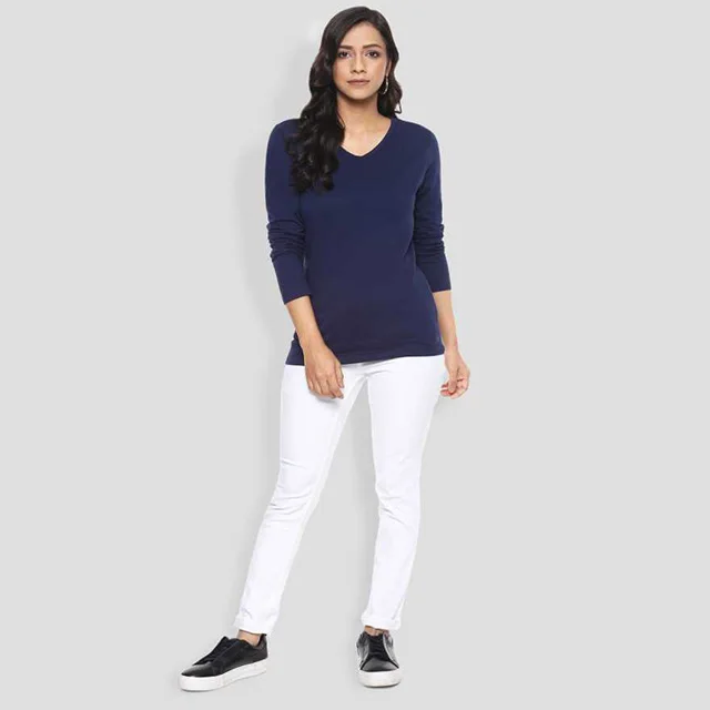 Soft Touch Sublimation Blanks White Polyester Women Sublimation t shirt for women