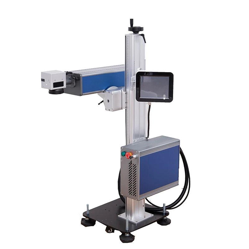 2021 New Product Release 20W 30W 50W 100W CO2 Laser Flying Food Packing Coding Marking Laser Marking Machine