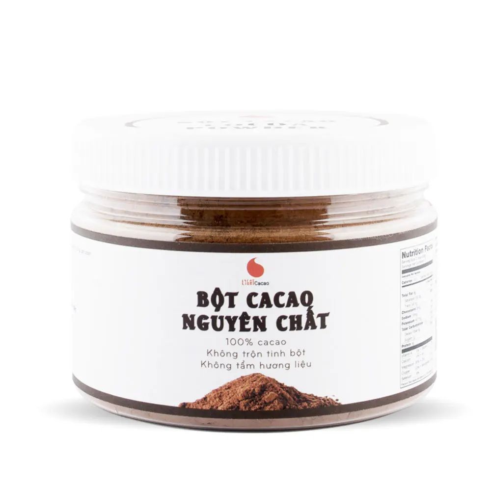 Cacao3 в 1 Кокосовая банка какао порошок ингредиенты 150 г 100% мягкий натуральный из Вьетнама 0 содержание какао Шоколад вкус Сырье 7 дней