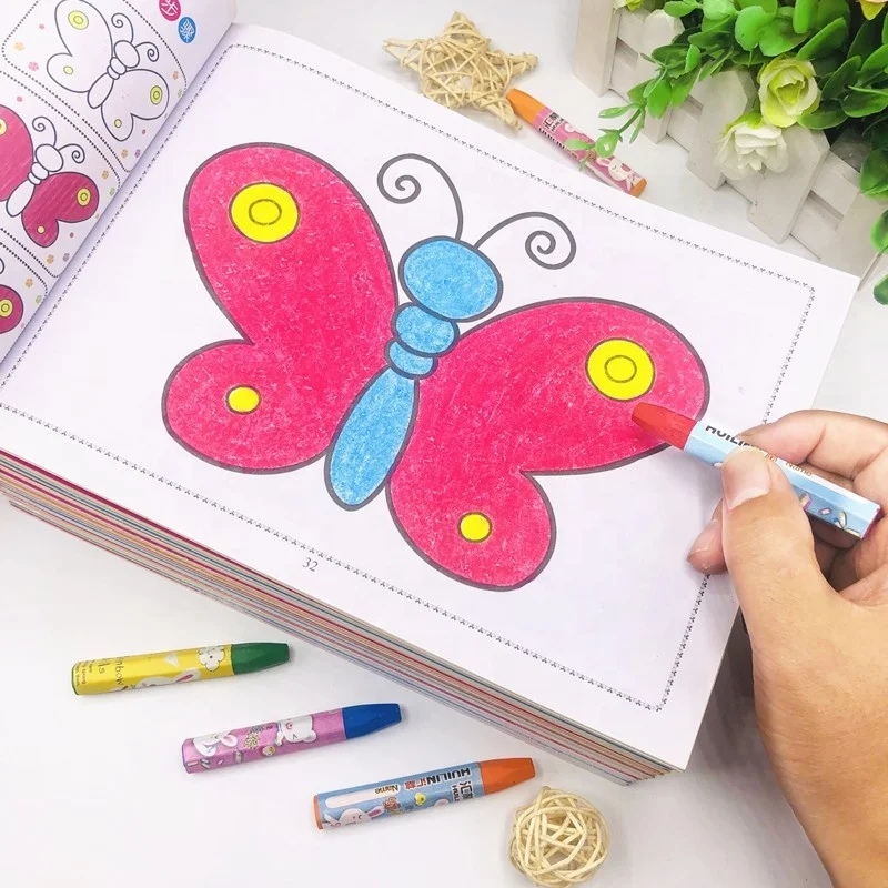 Kids Fun Magic Water Drawing And Painting Books Toy Story 3d Removable Toddler Sketch Oil Painting Draw Book For Children