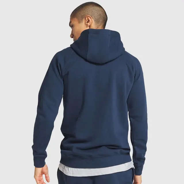 Мужские флисовые спортивные толстовки с капюшоном и принтом на заказ