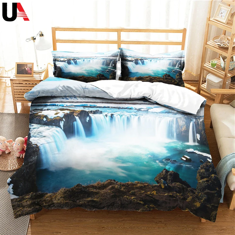 Professional Printing 2020 new design 3D digital print bedding set