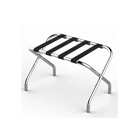 
Newest Design Stainless Steel Hotel & Home Folding Rack Premium Quality Silver Color Luggage Rack For Sale 