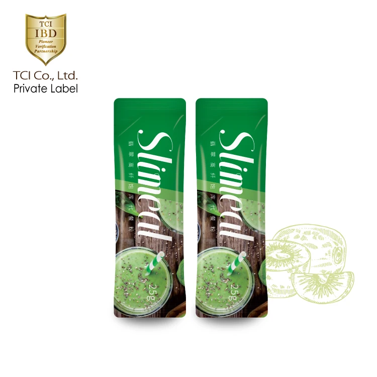 Promotion ODM Private Label Chia Seeds Added Kiwi Fiber Smoothie Drink