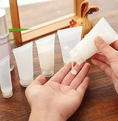 Пустые пластиковые мягкие трубки 15 мл 30 50 100 с откидной крышкой многоразовые дорожные контейнеры бутылки для косметики