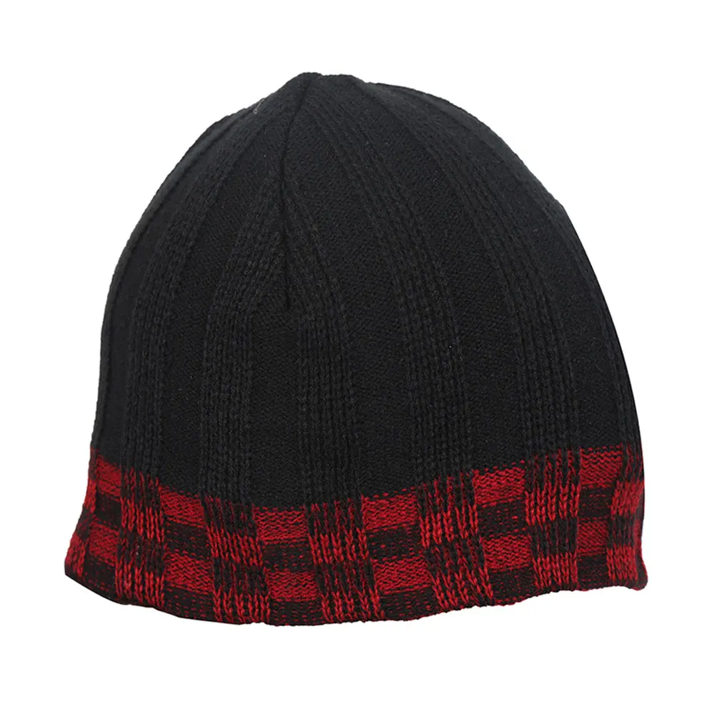 
Super Quality 100% Acrylic Winter Warmly Custom Knitted Beanie Hat custom Logo caps 