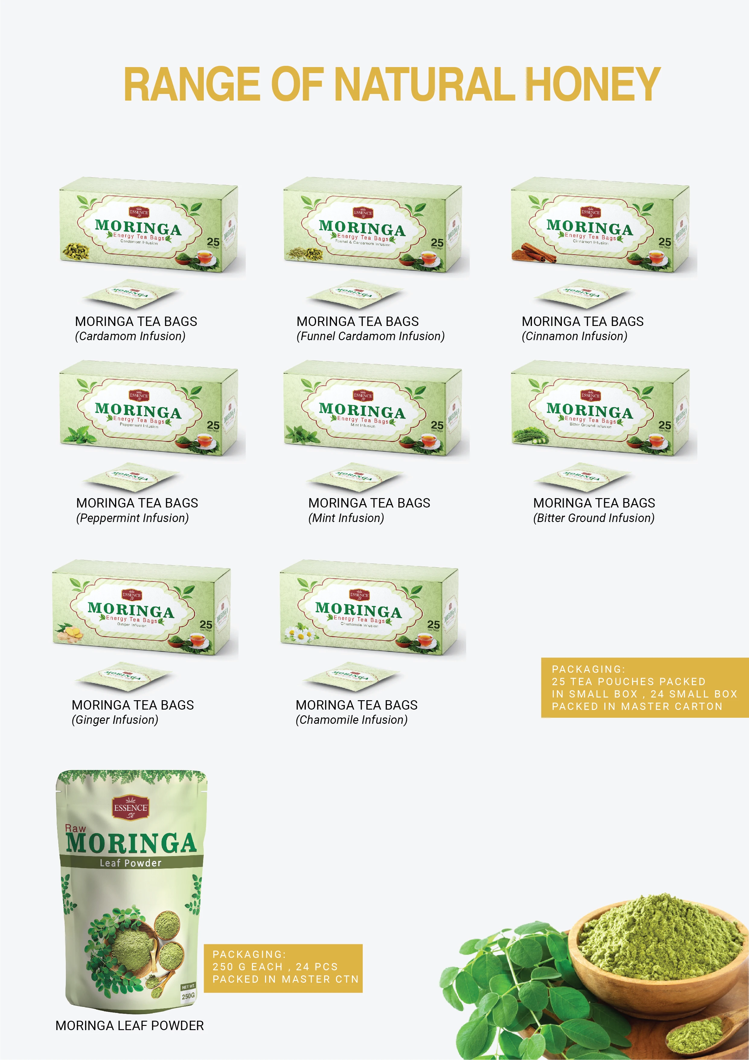 MORINGA  PEPPER MINT TEA