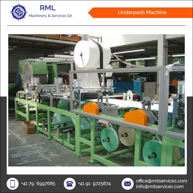  Proven Quality Underpads Manufacturing Machine from Technology Leaders