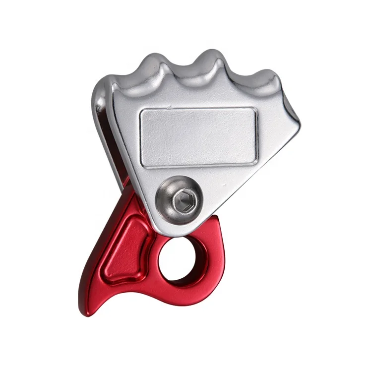 
climbing fall arrest device aluminum rope grab 