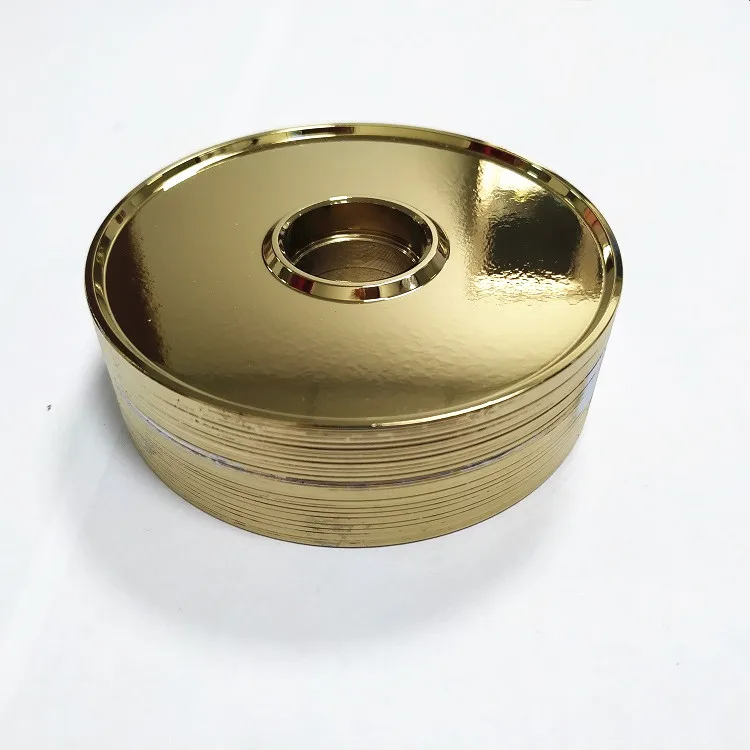 CNC Turning PVD gold mirror Aluminum Alloy Tire Core mandrel  For Electric Skateboard Car