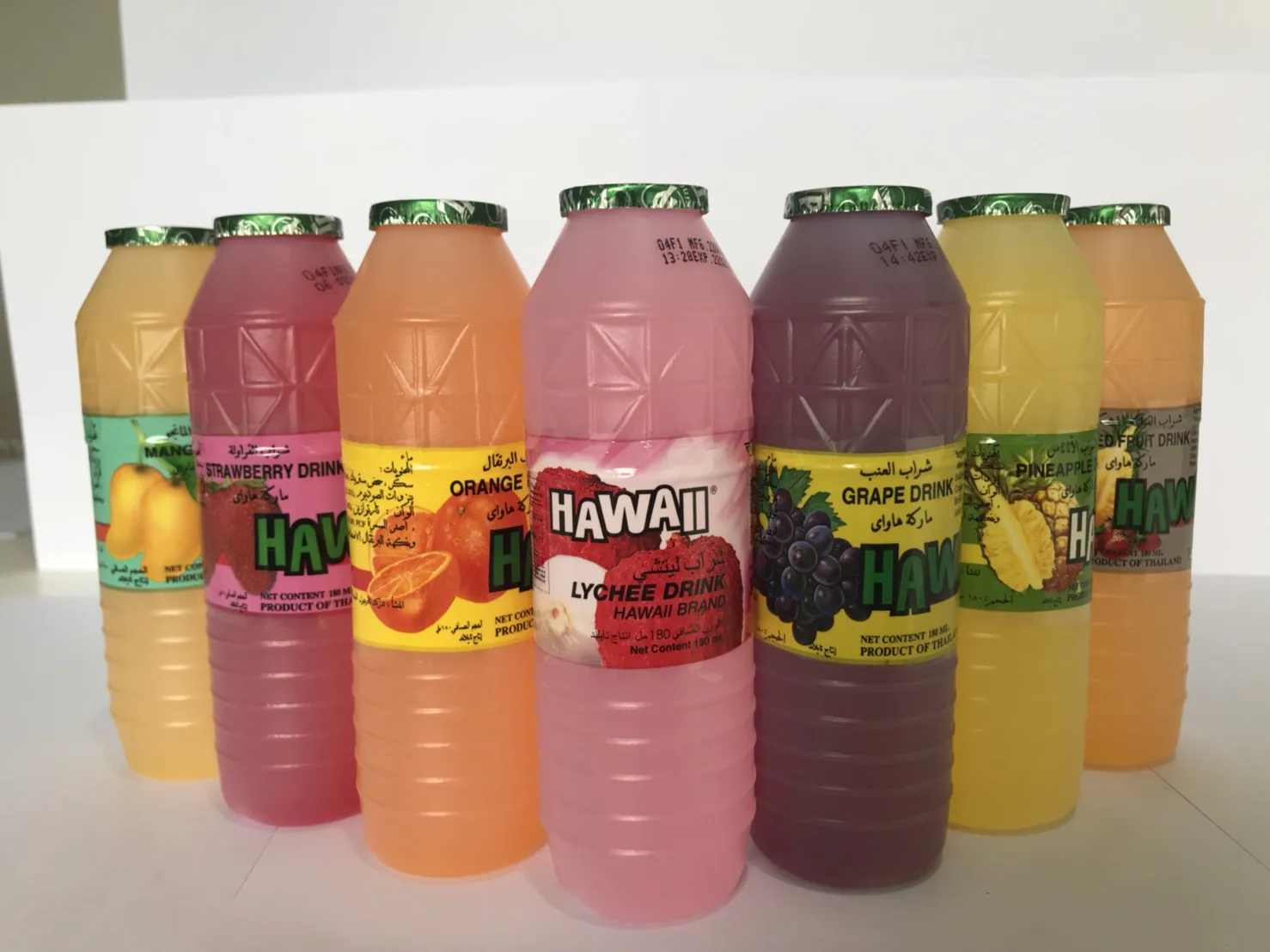 6x16 inch High Quality Fruit Drink Flavor Hawaii brand 180ml Lychee With Shelf Life 12 Months Export From Thailand