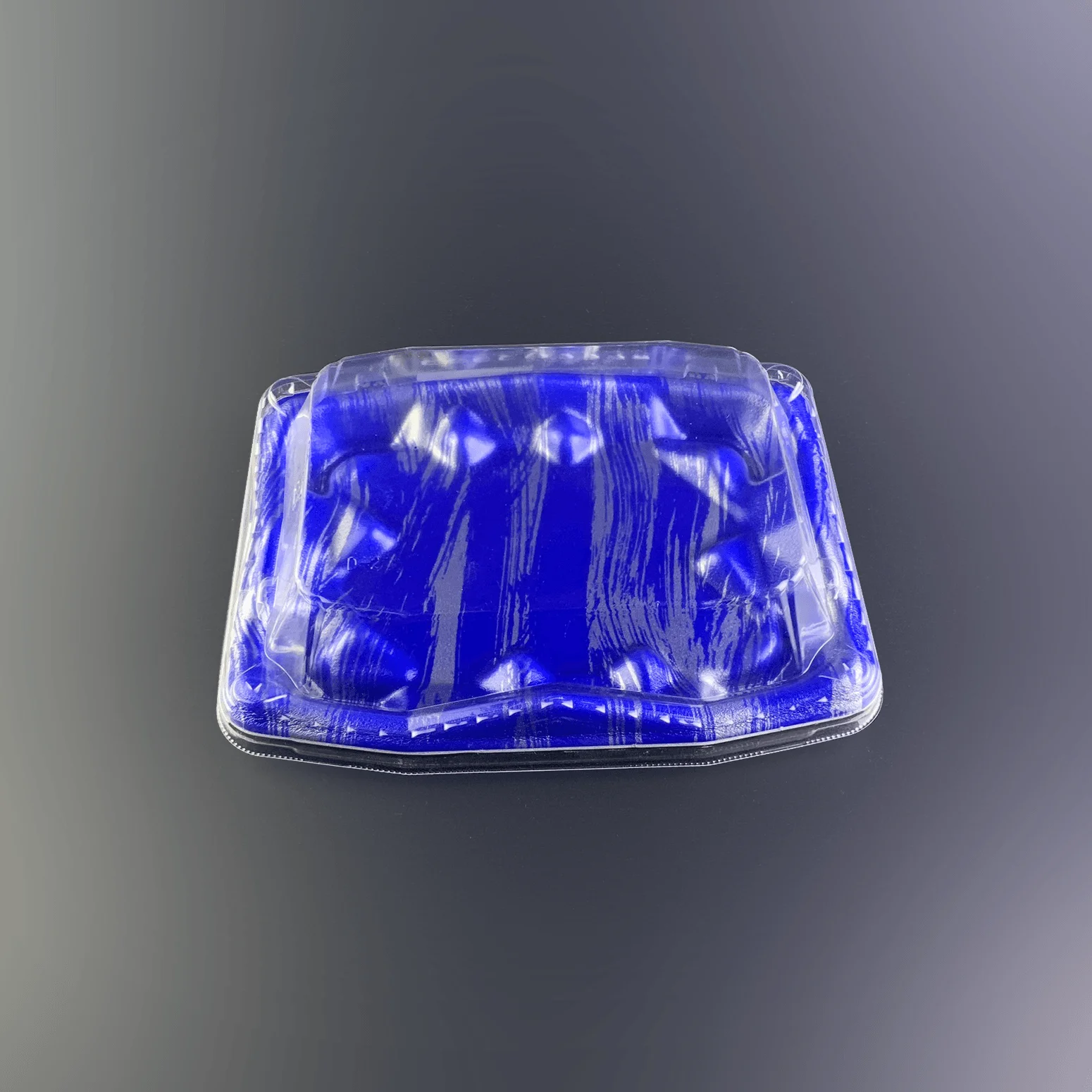 Food Trays Red - Blue OFUNA 2-3 Sushi POTATO CHIPS Use absorbent products disposable square styrofoam tray