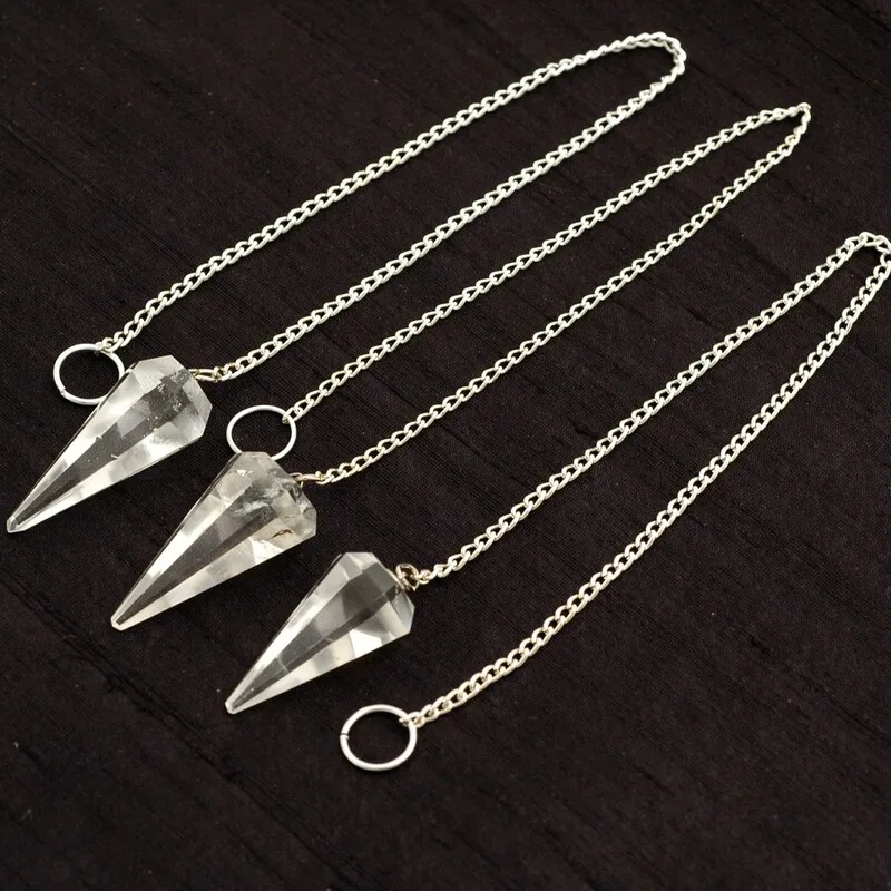 Clear quartz wholesale pendulum supplier