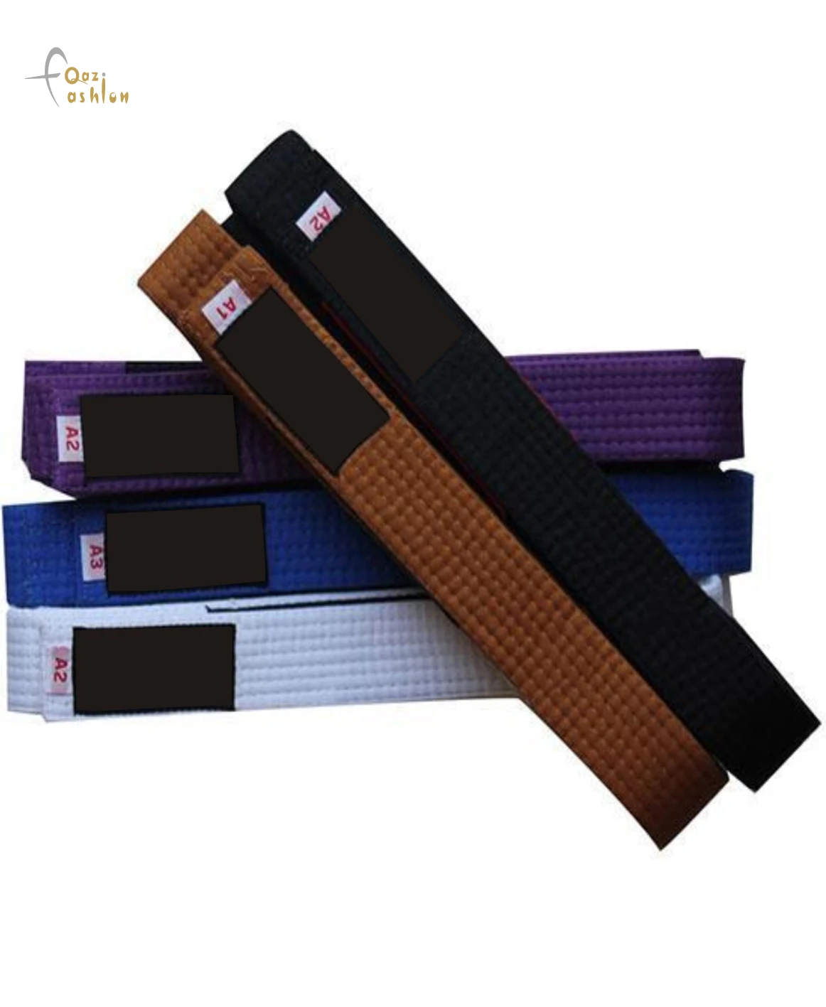 100%Cotton custom made usa Jiu Jitsu Fight Gear Belts