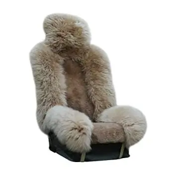 Best Genuine Sheepskin  promote airflow Winter Comfortable Soft and Adjusted Car Seat Covers Wholesale Price Delhi India