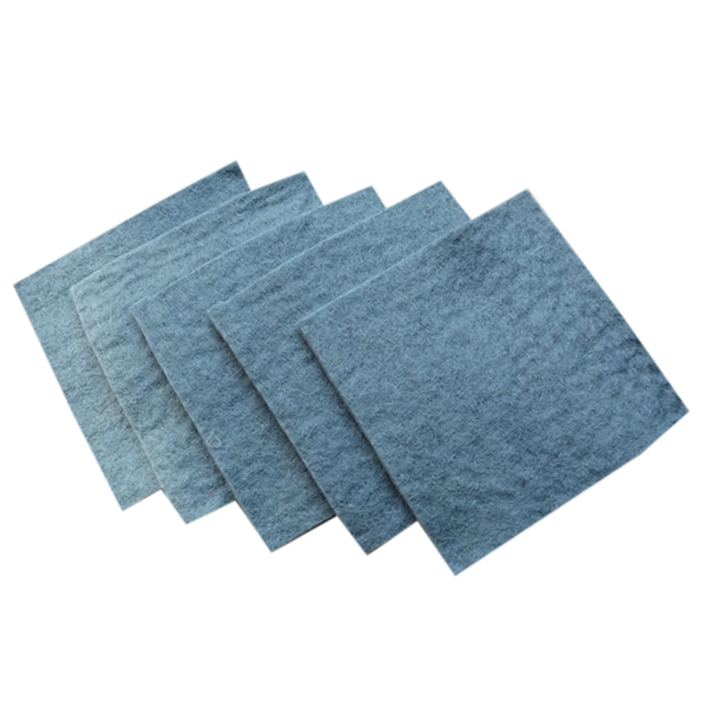 Светло-голубые шерстяные фетровые листы-15 см