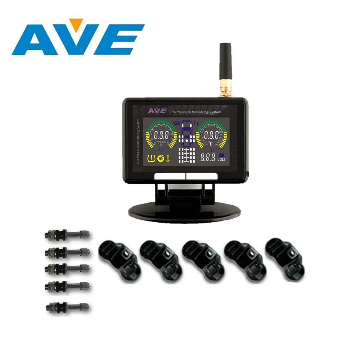 Truck TPMS Tyre Pressure Monitoring Factory Supplier Big Vehicle 6 Wheels