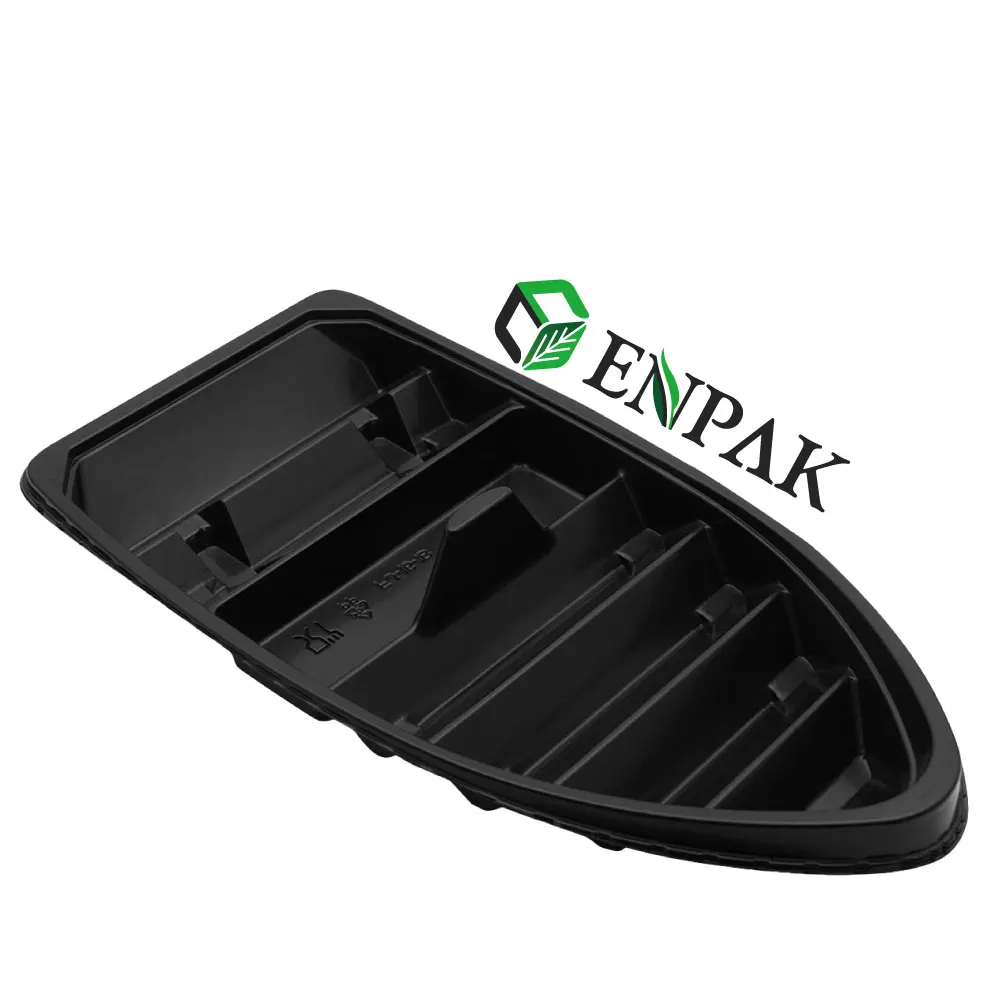 Taiwan ECO friendly sushi bento box boat for sushi