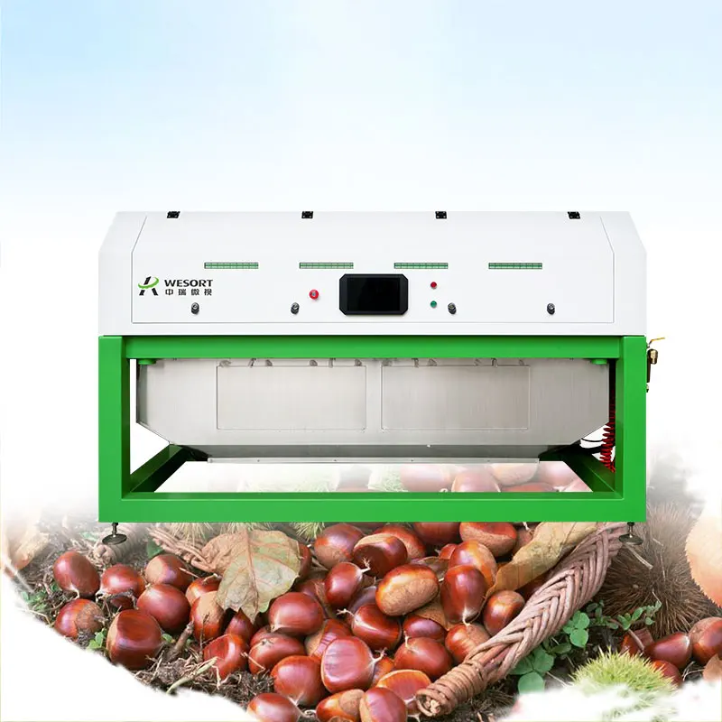 Optical Ccd Walnut Color Sorter For Kernal Nuts Separator Or Cleaner Machine Beans Sorting Machine macadamia nut color sorter ma