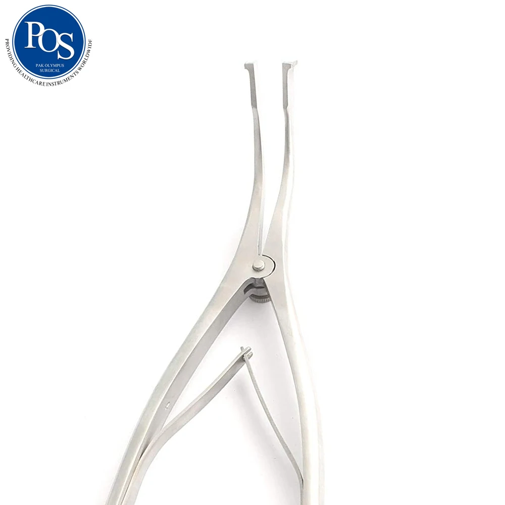 
Stainless Steel Lamina Spreader for Laminectomy Surgery 28mm Opening Jaw Serrated Orthopedic Instruments 
