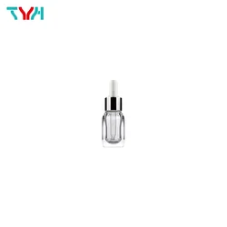 (VGQ) 10ml 20ml 40ml Square Glass Bottle with Dropper