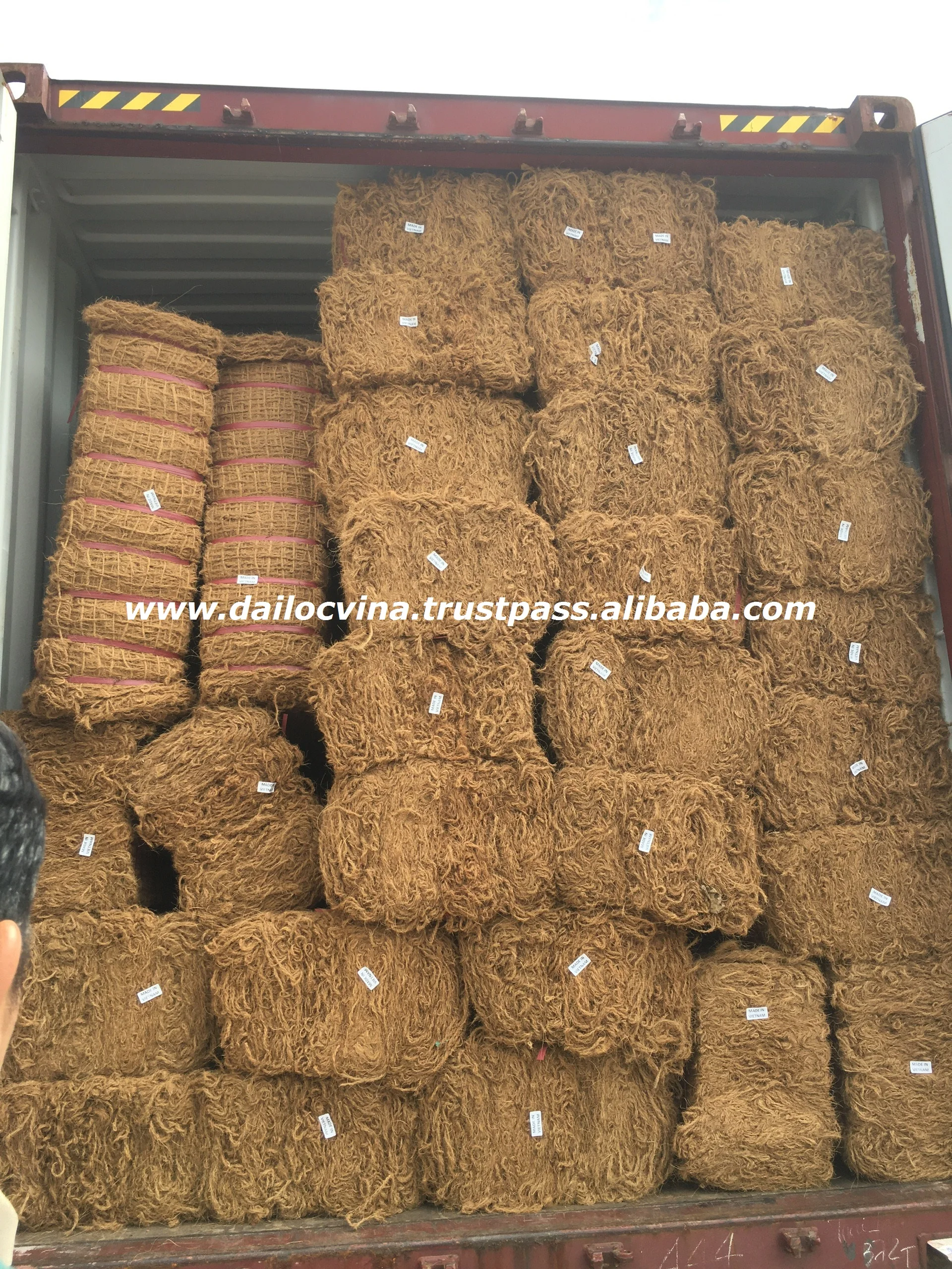 Coir blanket coir mesh for soil erosion control Mr. Ryan +84938 244 404