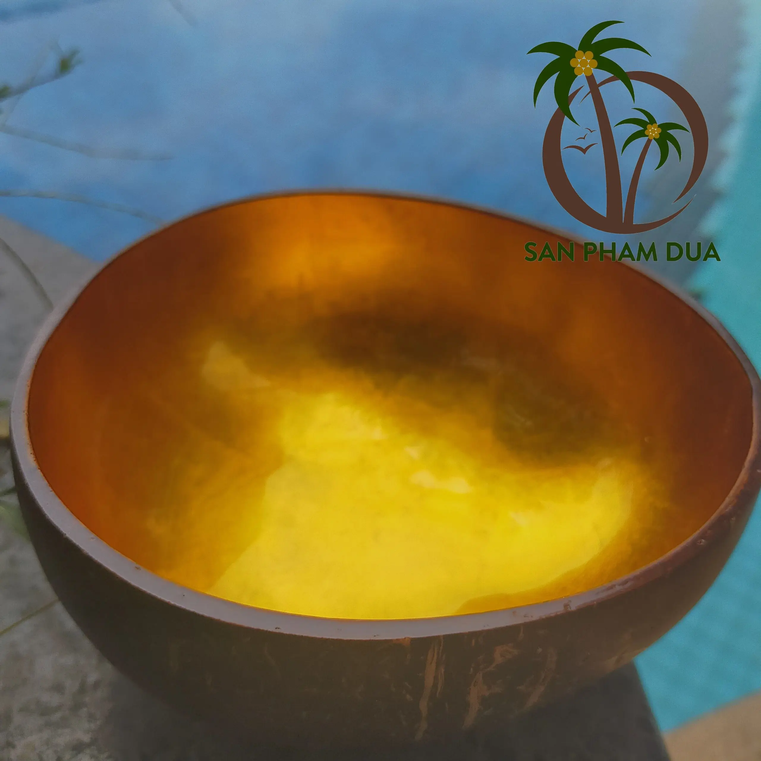 Лакированные кокосовые чаши для Вьетнама набор лаковых кокосовых чаш лакированные ручной работы вьетнамские с кокосовым покрытием