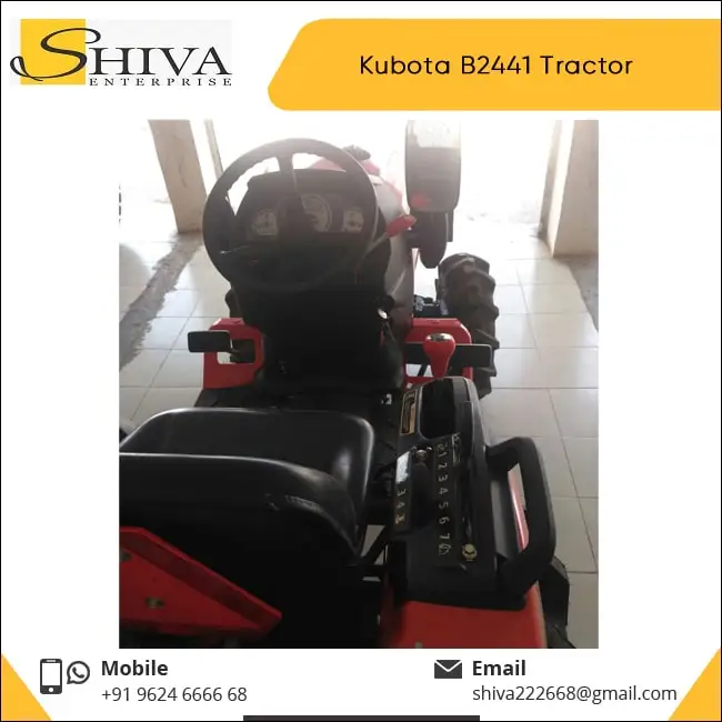 24HP Engine 4 Wheel Tractor Kubota Low Price