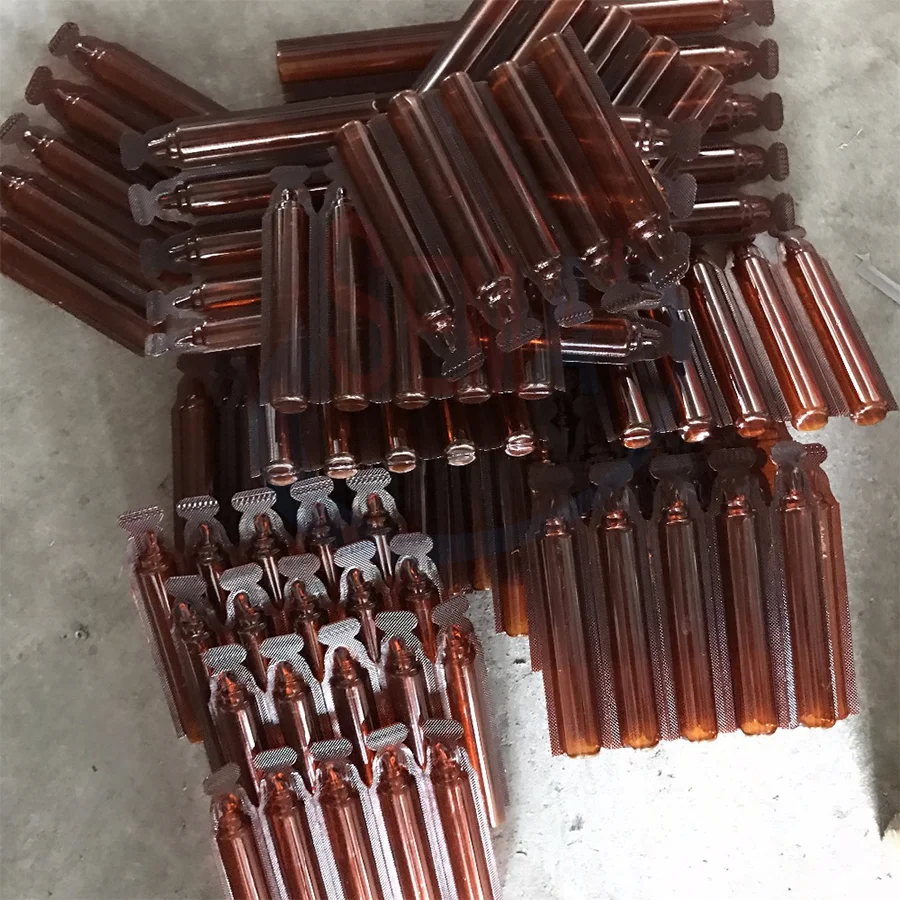  Автоматическая машина для розлива и укупорки духов в маленькой дозе пластиковых ампул