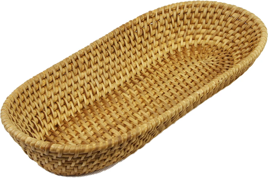 Rattan Bamboo Bread Basket